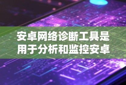 安卓网络诊断工具是用于分析和监控安卓系统网络环境的工具,主要包括VCS、HBN和BPT。以下是对这些工具的详细介绍 安卓网络诊断工具是用于分析和监控安卓系统网络环境的工具,主要包括VCS、HBN和BPT。以下是对这些工具的详细介绍